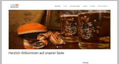 Desktop Screenshot of corps-marchia.de
